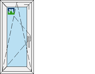550x1200 rankena dešinėje