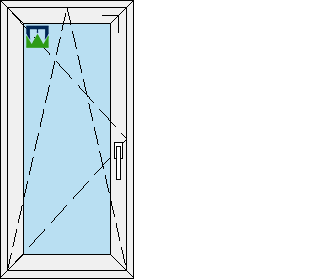 650x1350 rankena dešinėje