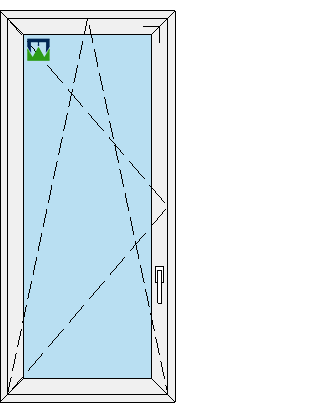 850x1900 rankena dešinėje