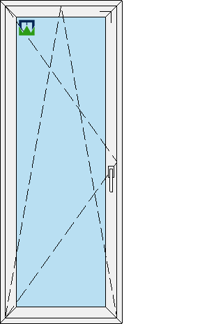 850x2250 rankena dešinėje
