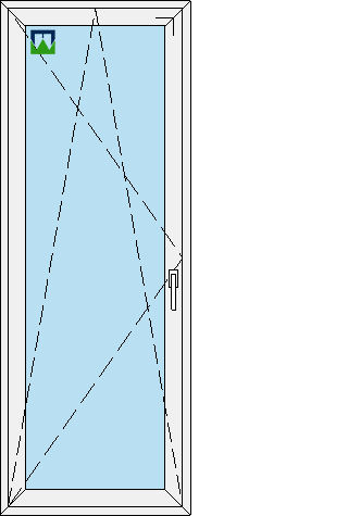 850x2300 rankena dešinėje