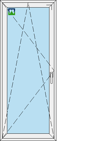 900x2250 rankena dešinėje