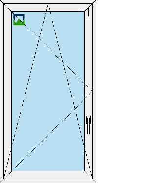 950x1800 rankena dešinėje