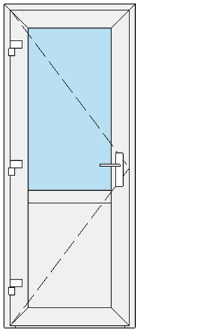 850x1800 rankena dešinėje